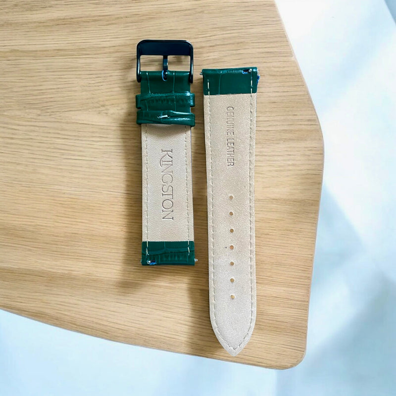 Green Leather Strap